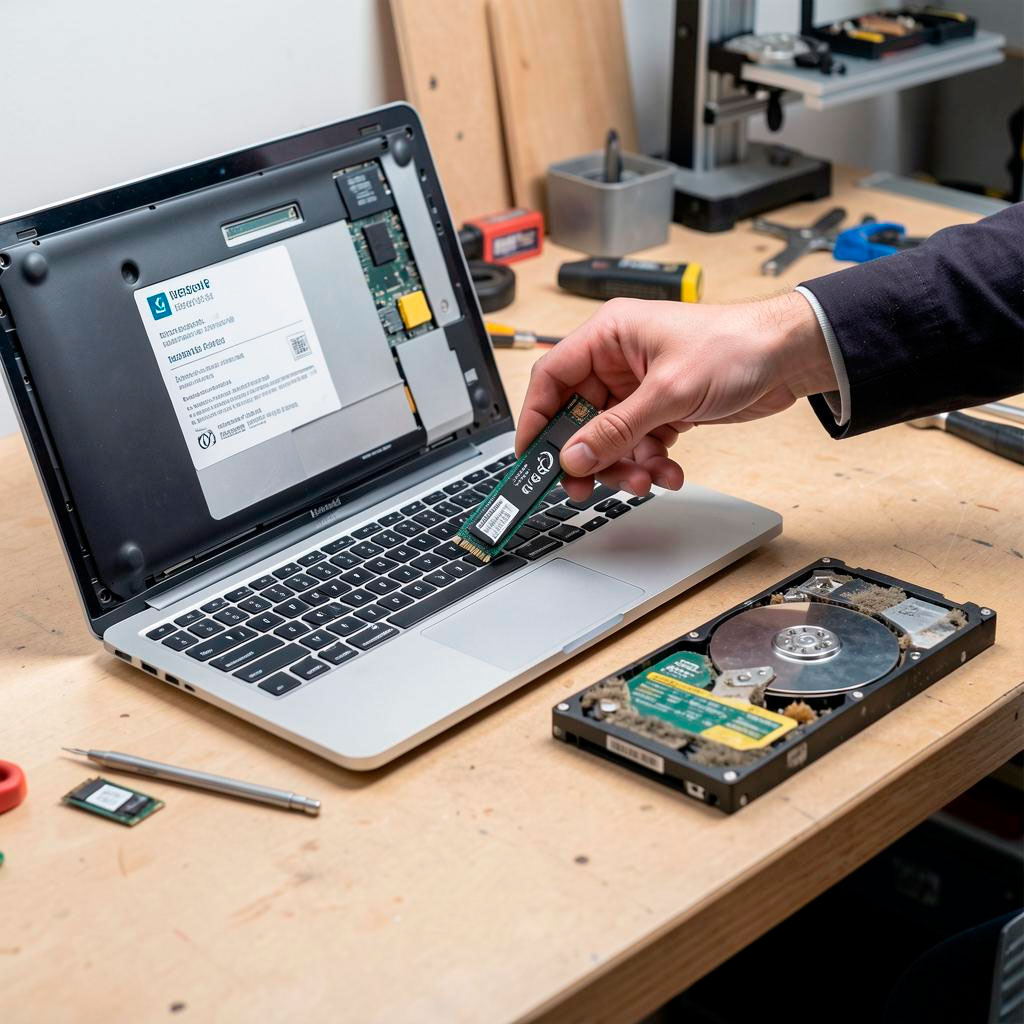 Замена жёсткого диска на SSD — апгрейд компьютера